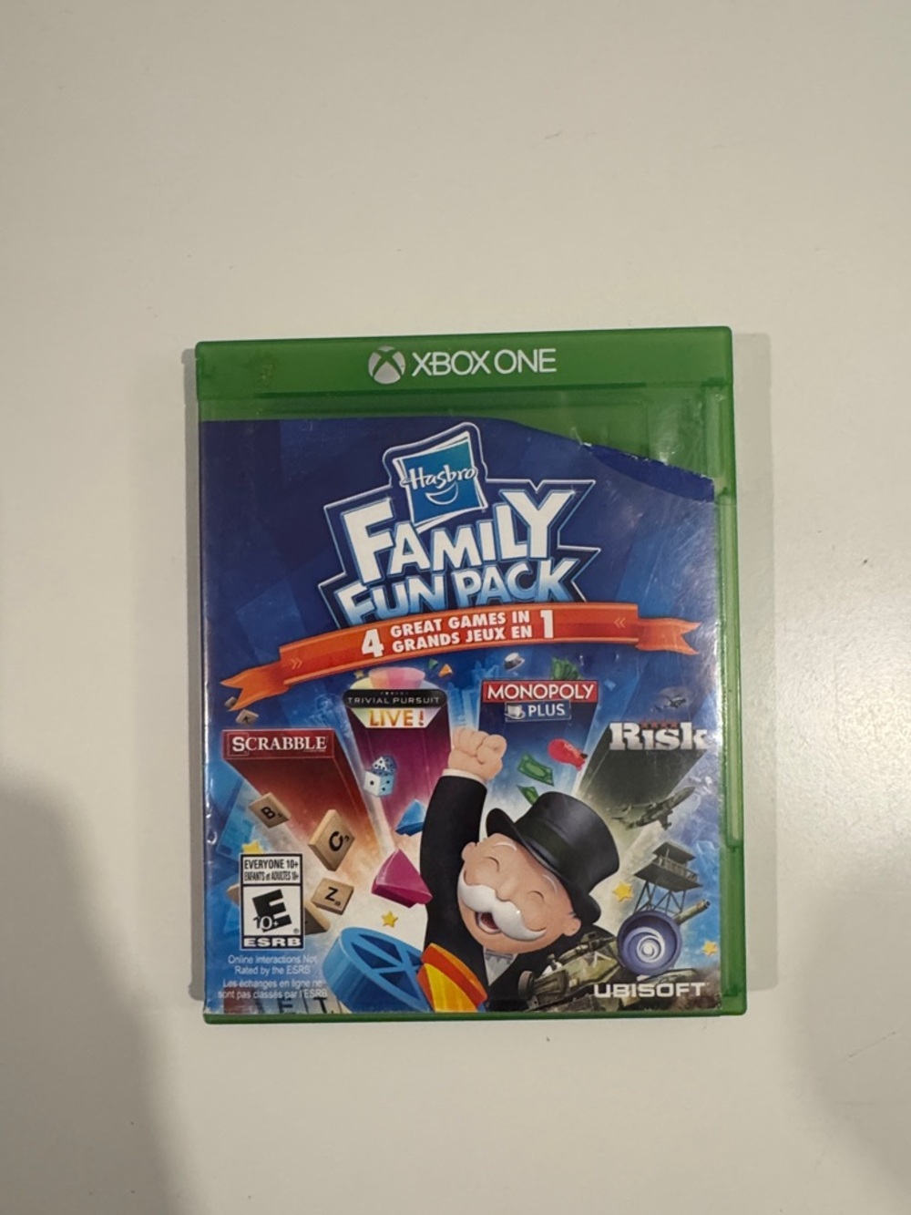 Hasbro Family Fun Pack Xbox One Video Game 4 Games In One
